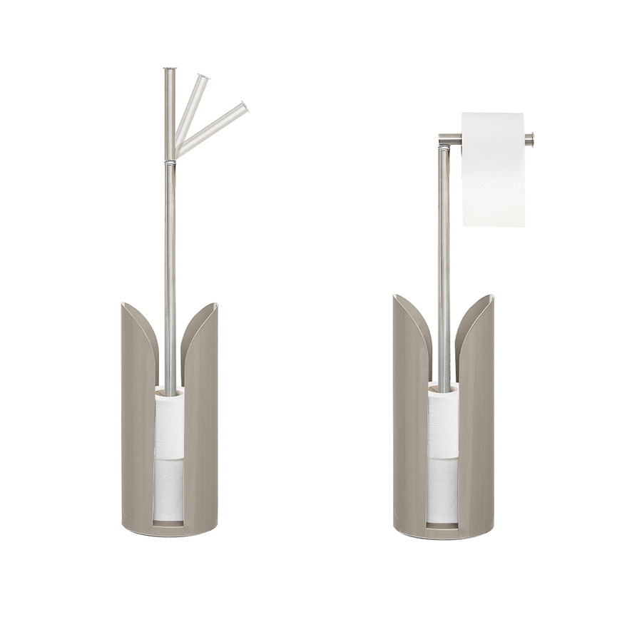 Dérouleur tige flexible métal, beige naturel Colorama