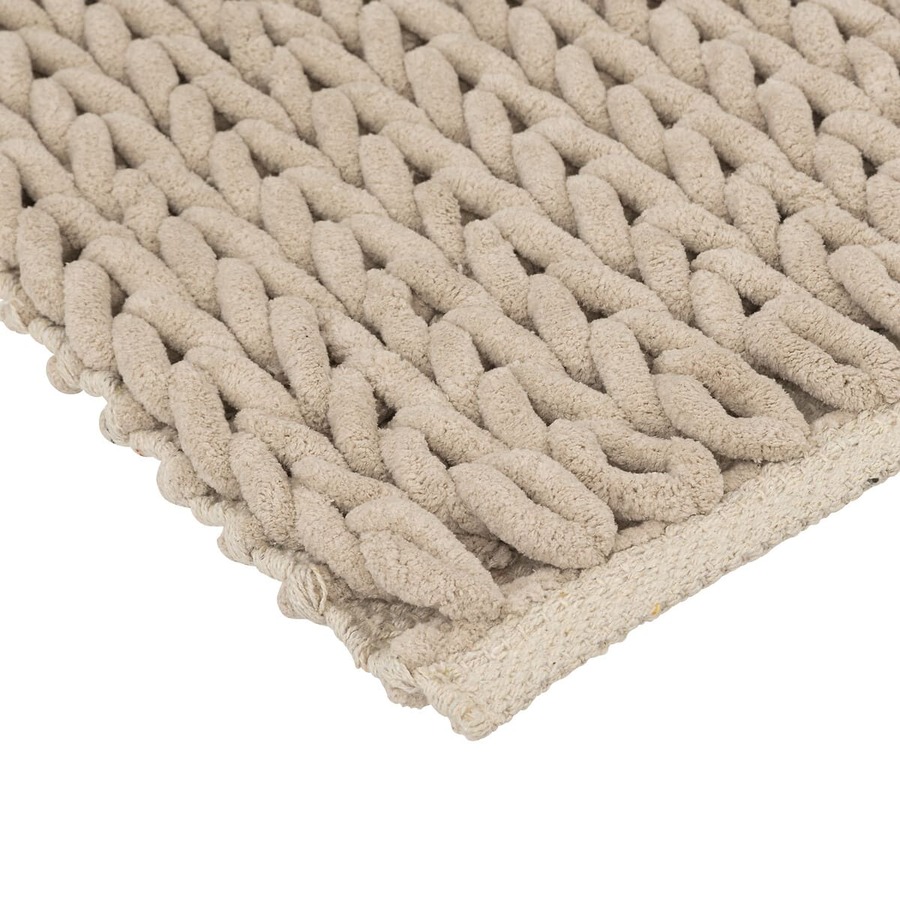 Tapis de bain 50x75 cm, beige naturel Colorama