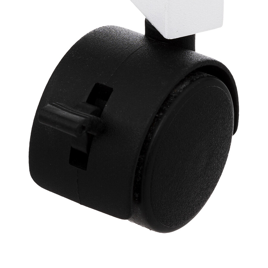 Desserte à roulettes 3 niveaux, blanc coton Colorama