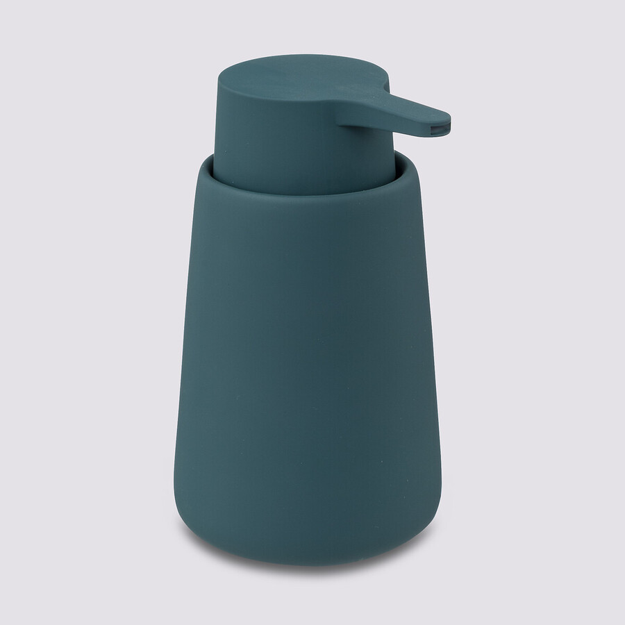Distributeur de savon 250ml, bleu pétrole Colorama
