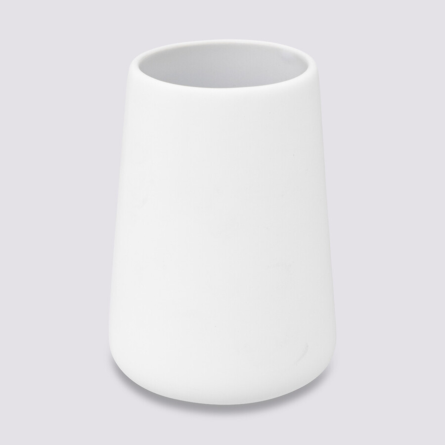 Gobelet en céramique, blanc coton Colorama