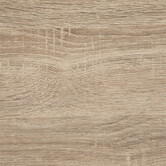 Ilot de bar avec rangement, effet chêne naturel Aliaj