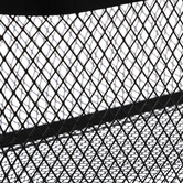 Corbeille en métal 40x26 cm, noir Mayaj