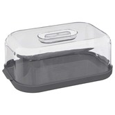 Boîte à fromage et beurrier, gris Fresh eat