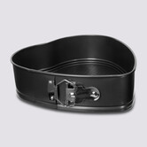 Moule coeur démontable métal, 24cm 