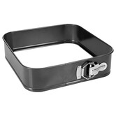 Moule carré démontable métal, 26cm