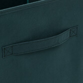 Panier tissu 31x31 cm, bleu pétrole Mix'n modul