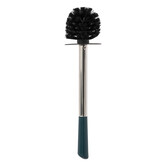 Brosse wc céramique, bleu pétrole Colorama