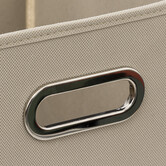 Panier tissu 31x31 cm, lin Mix'n modul