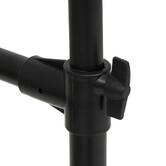 Portant à vêtement double à roulettes Coaty