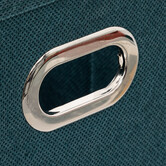 Panier tissu 15x31 cm, bleu pétrole Mix'n modul