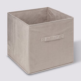 Panier velours 31x31 cm, lin Mix'n modul