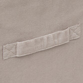 Panier velours 31x31 cm, lin Mix'n modul