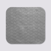 Tapis anti-dérapant 50x50cm, gris galet 