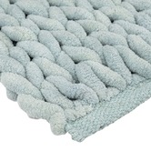 Tapis de bain 50x75 cm, bleu artic Colorama