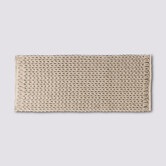 Tapis de bain 50x120 cm, beige naturel Colorama