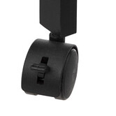 Desserte à roulettes 3 niveaux, noir khôl Colorama