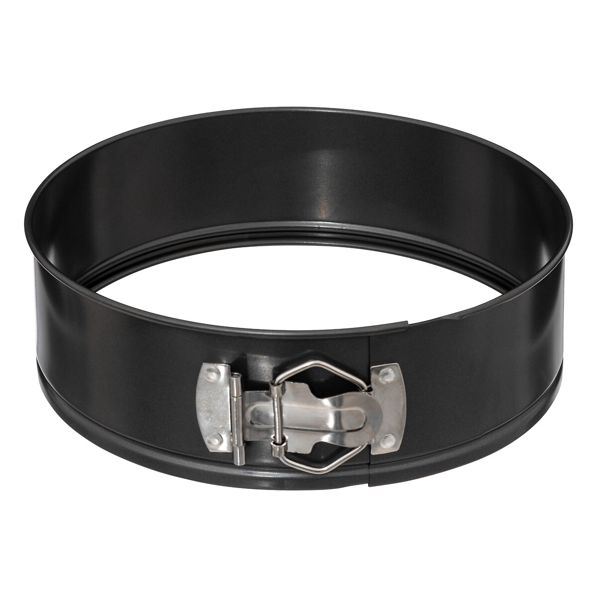 2 moules démontables métal, 22/24 cm 