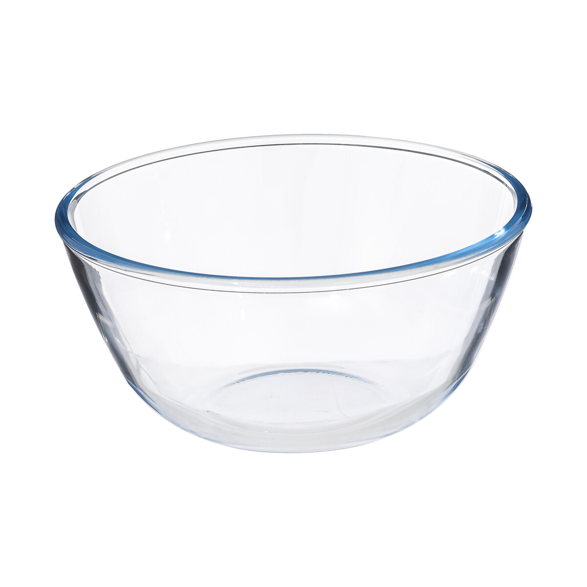 Bol à mixer 23cm avec couvercle, verre 