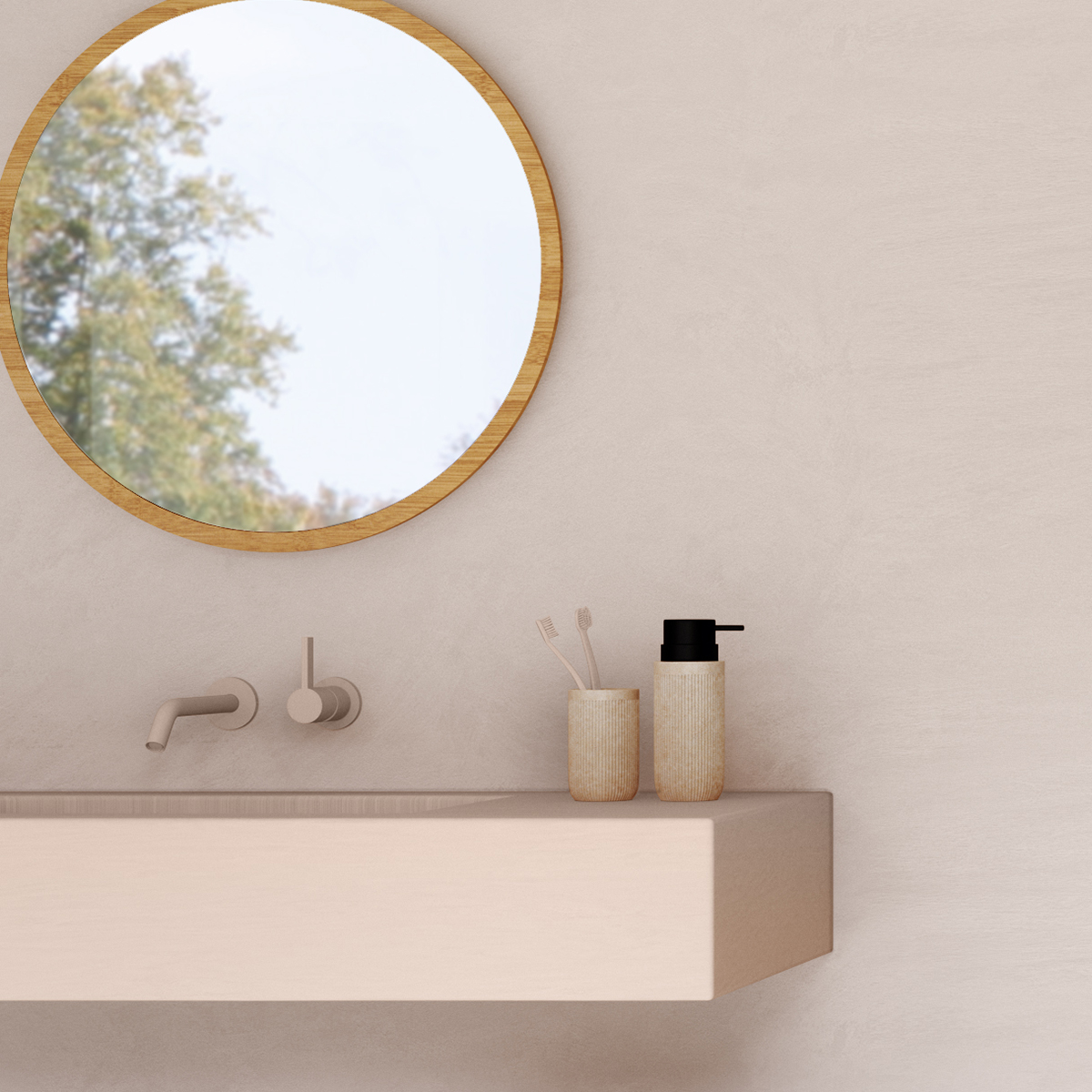 Distributeur de savon, lin Onyx