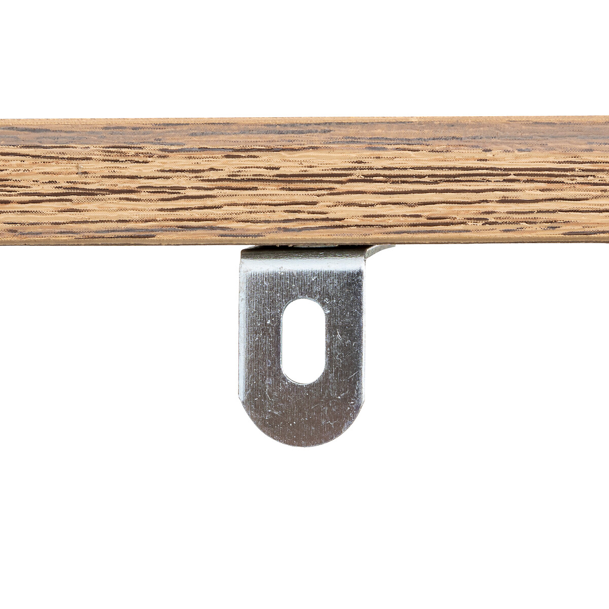 Étagère colonne d'angle, effet chêne naturel 