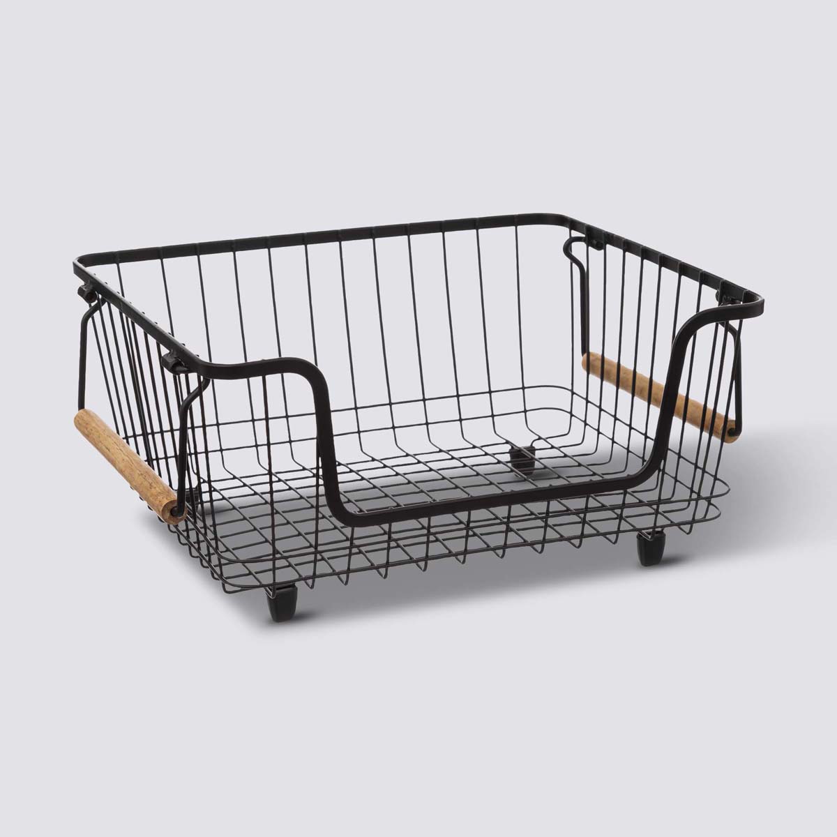 Panier en métal empilable, moyen format Blackwood