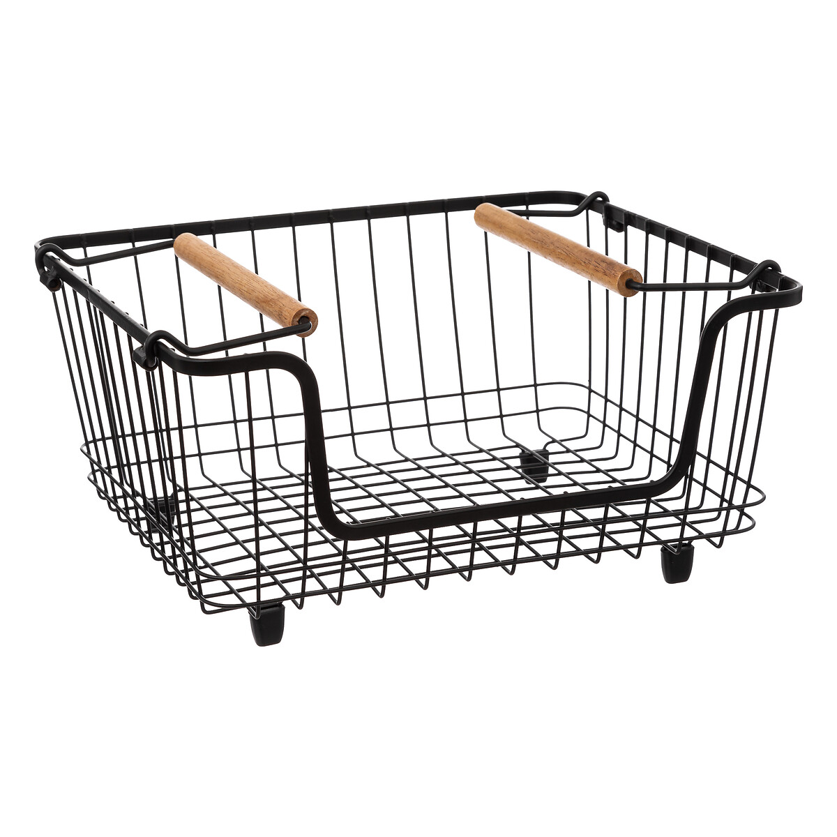 Panier en métal empilable, moyen format Blackwood