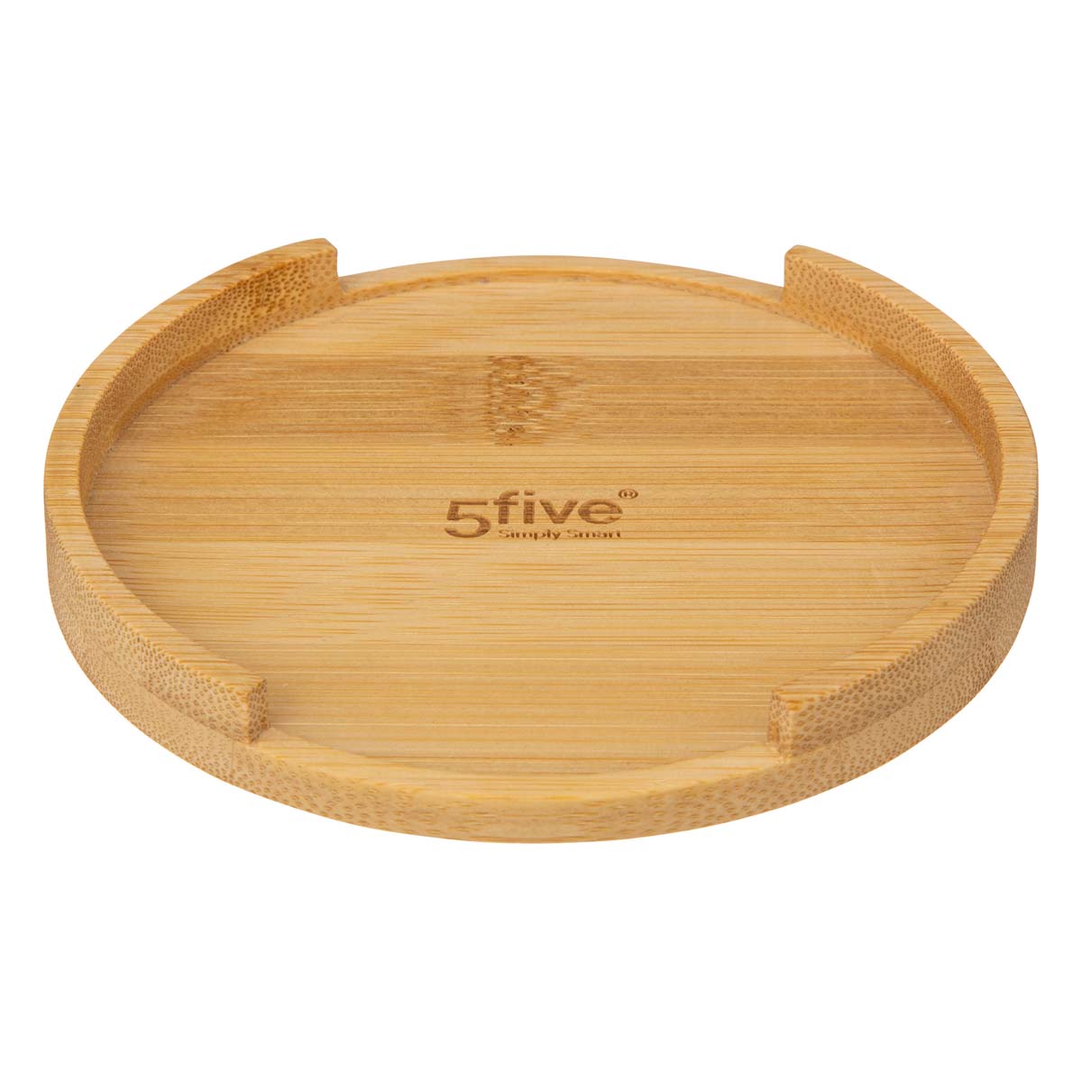 Pot à ustensiles couvercle bambou, céramique noir Naturéo