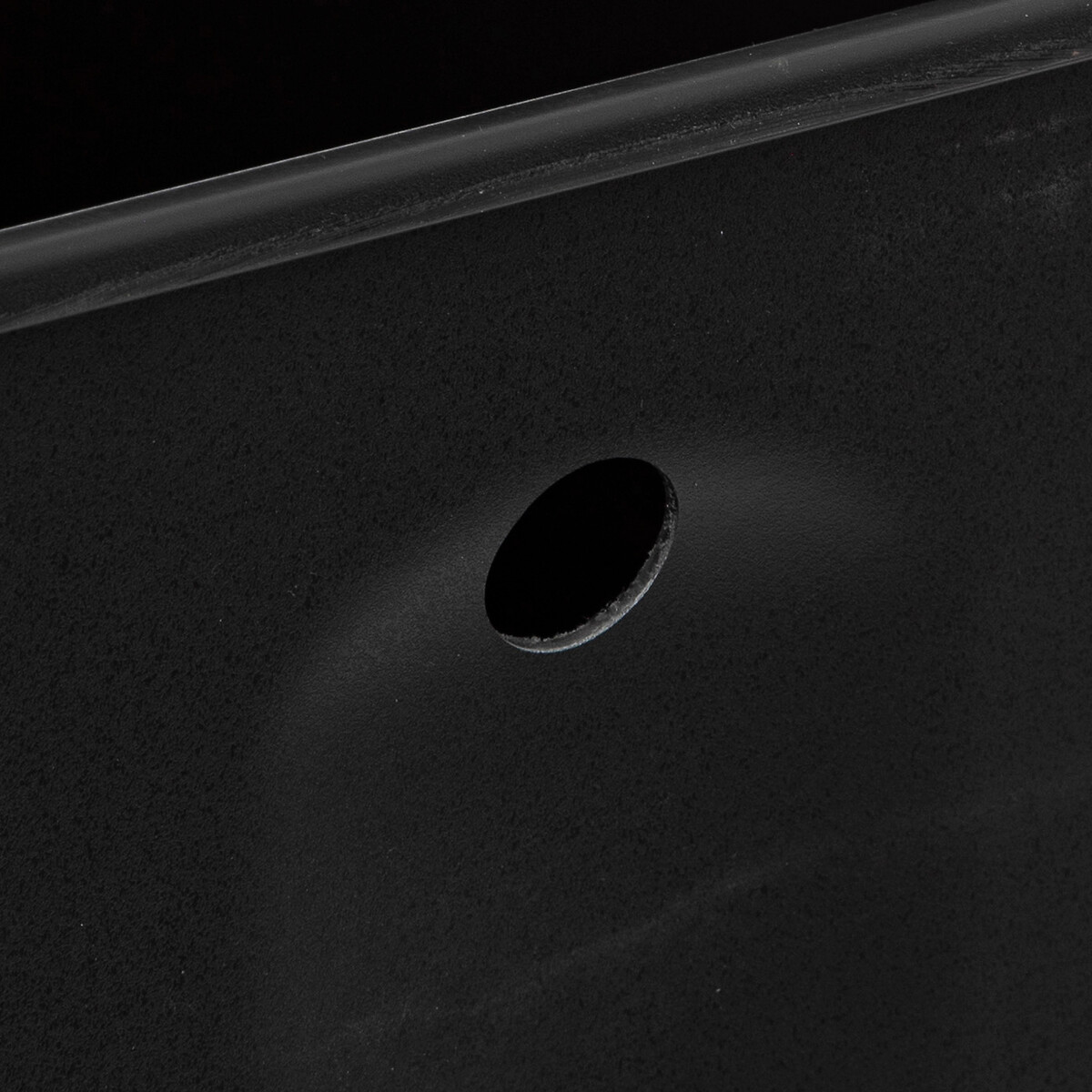 Poubelle à pédale métal 30l, noir ariane Ariane