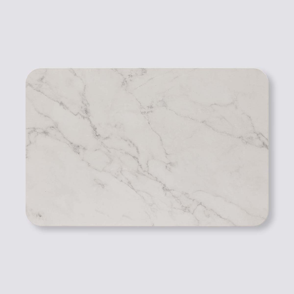 Tapis diatomite 39x60cm, blanc Léa