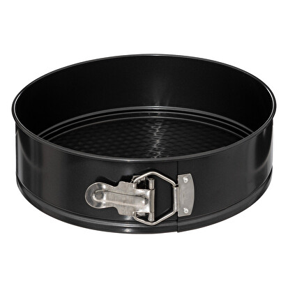 2 moules démontables métal, 22/24 cm 