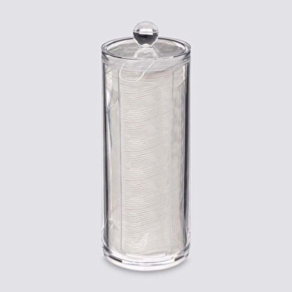 Distributeur de coton, transparent Selena