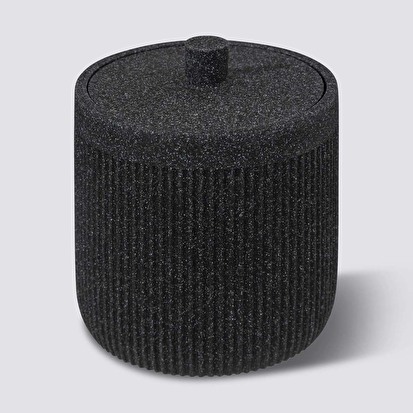 Pot à cotons, ardoise Onyx