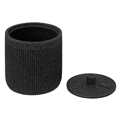 Pot à cotons, ardoise Onyx