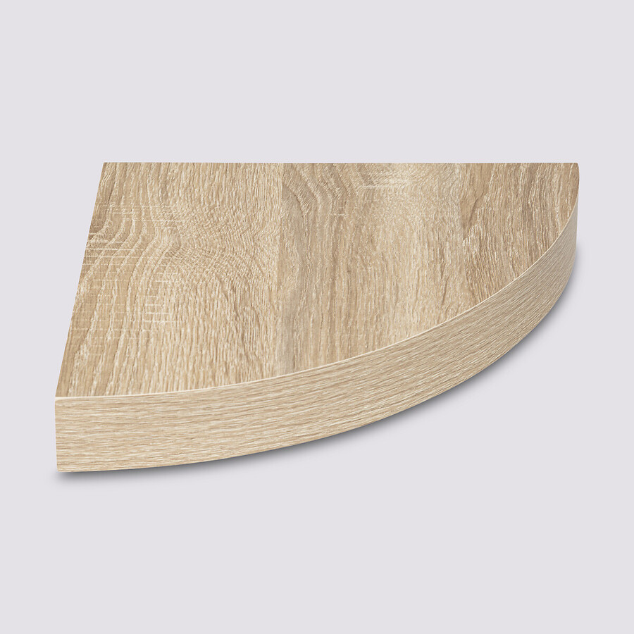 Étagère d'angle, effet chêne naturel Fixy