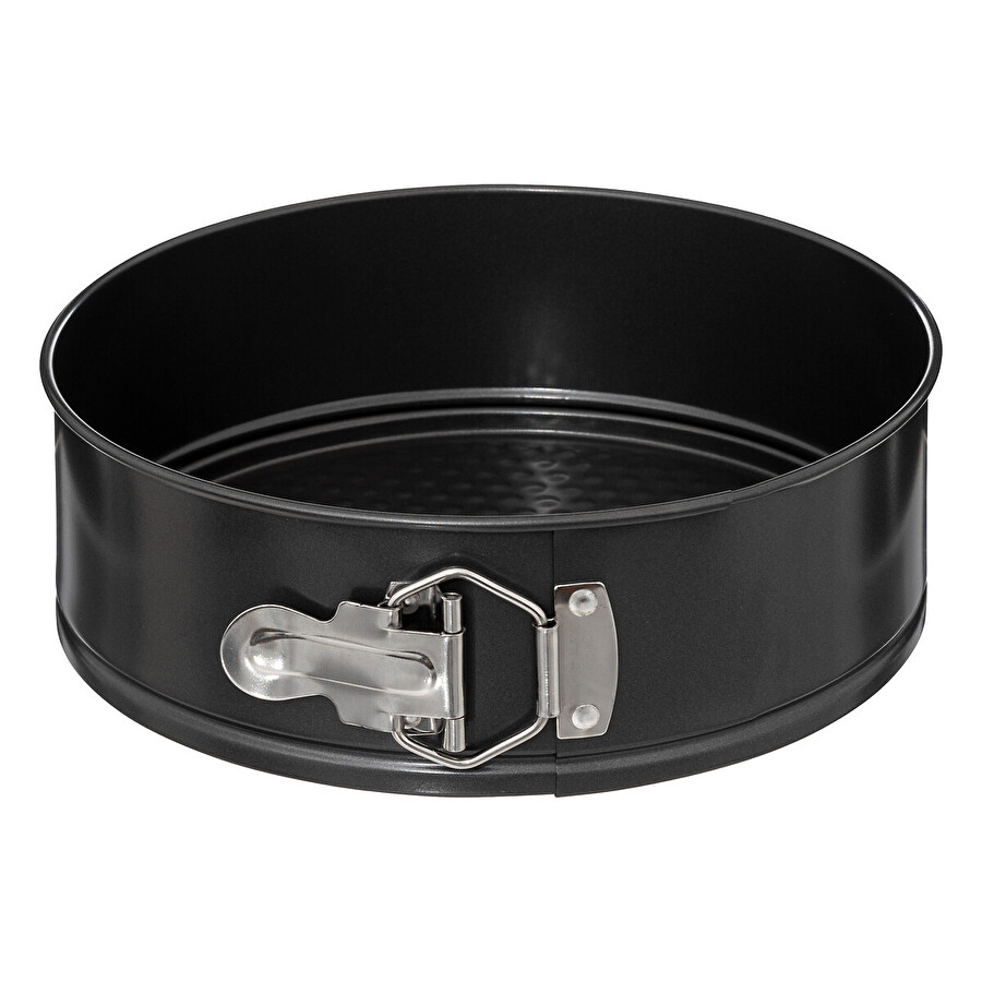 2 moules démontables métal, 22/24 cm 