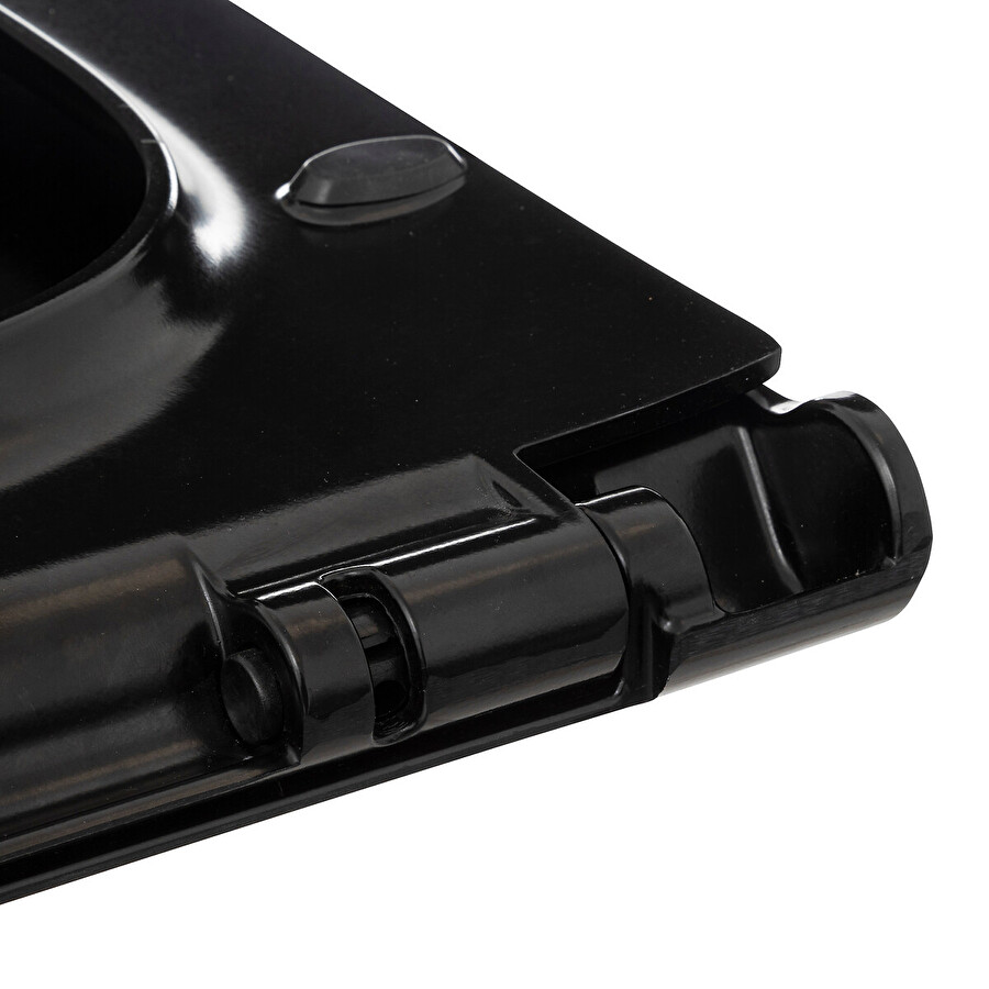 Abattant wc ultra fin, noir 