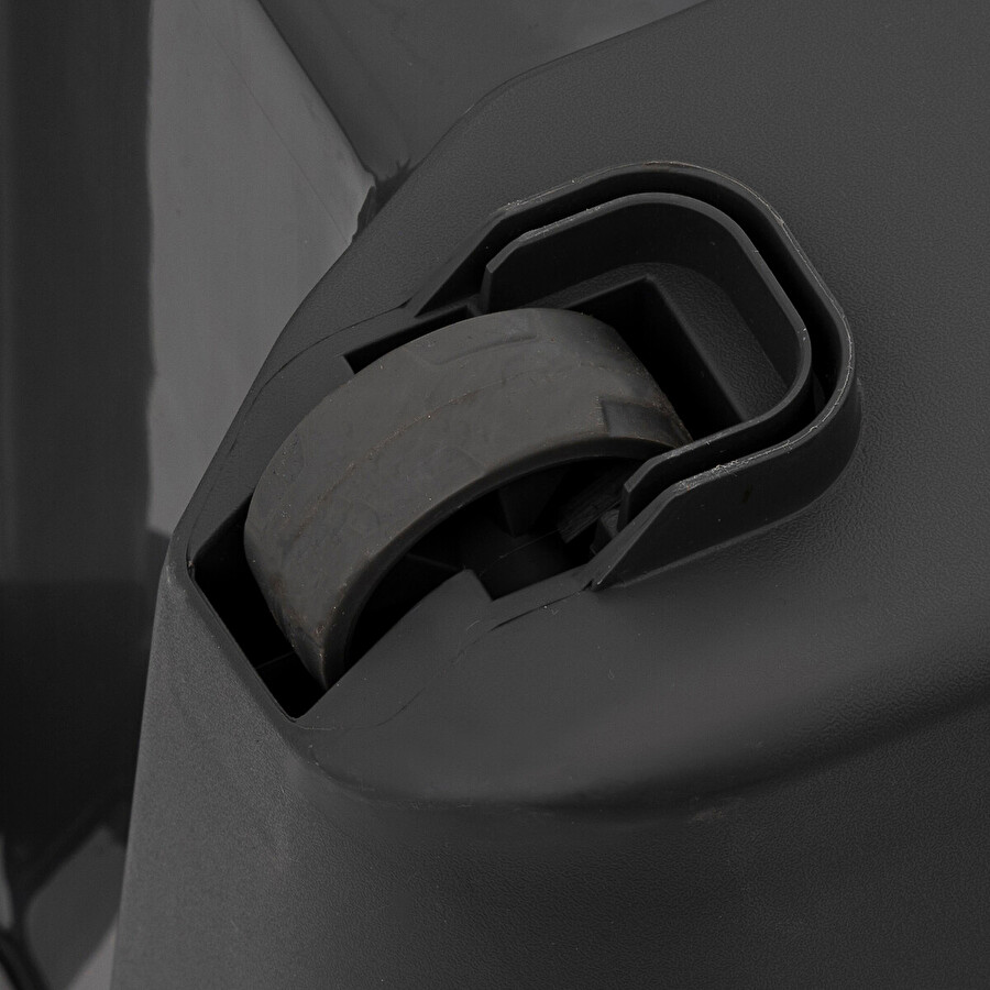 Boîte en plastique 120l, noir Bunker