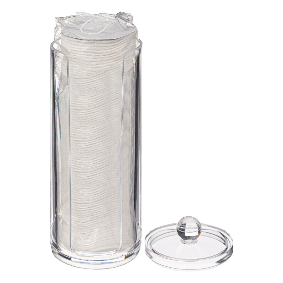 Distributeur de coton, transparent Selena