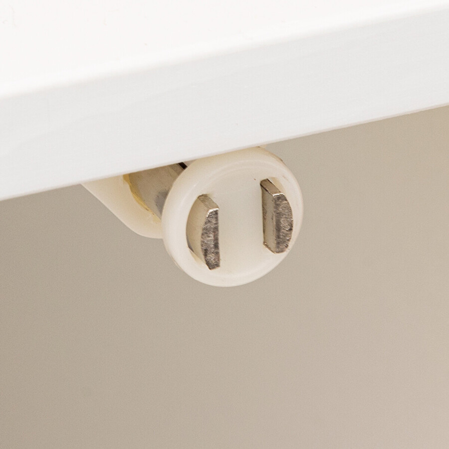 Meuble bas sous lavabo, blanc Naturéo