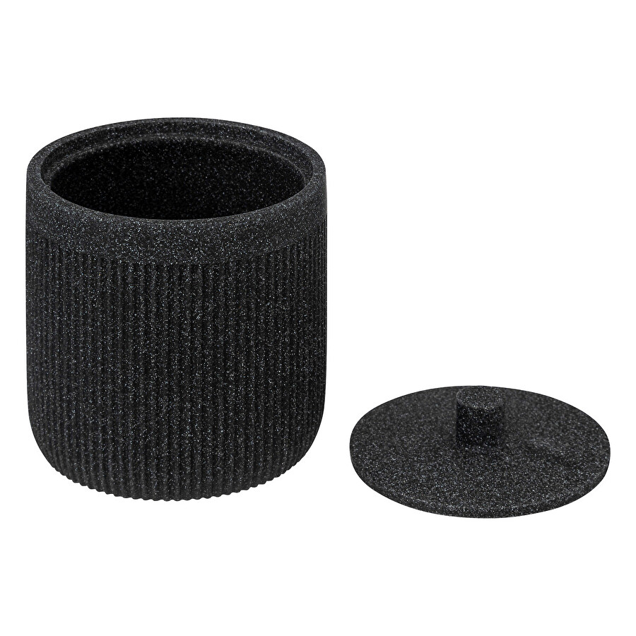 Pot à cotons, ardoise Onyx