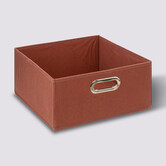 Panier tissu 31x15 cm, terre de sienne Mix'n modul