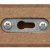 Étagère d'angle, blanc Fixy