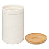 Boîte à farine, céramique blanc Naturéo