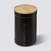 Boîte à farine, céramique noir Naturéo