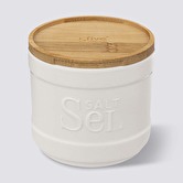 Boîte à sel, céramique blanc Naturéo