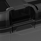 Boîte en plastique 120l, noir Bunker