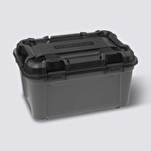 Boîte en plastique 80l, noir Bunker+