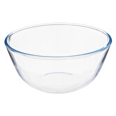 Bol à mixer 27cm avec couvercle, verre 