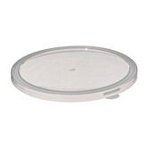 Bol à mixer 27cm avec couvercle, verre 